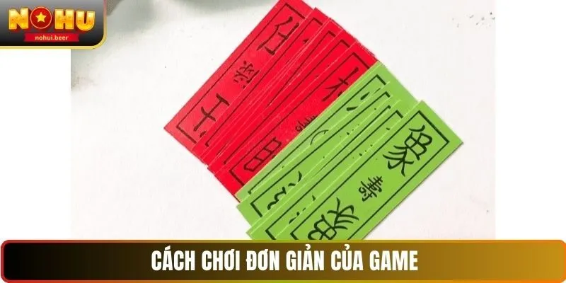 Cách chơi đơn giản của game bài tại cổng game NOHU